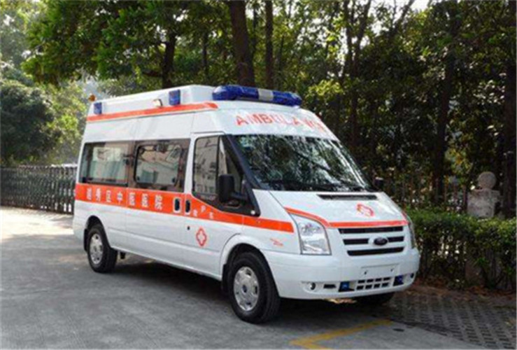 绛县救护车出租服务案例8