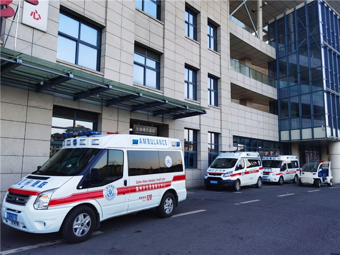 绛县救护车出租服务案例4