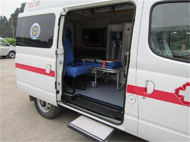 绛县救护车出租服务案例7