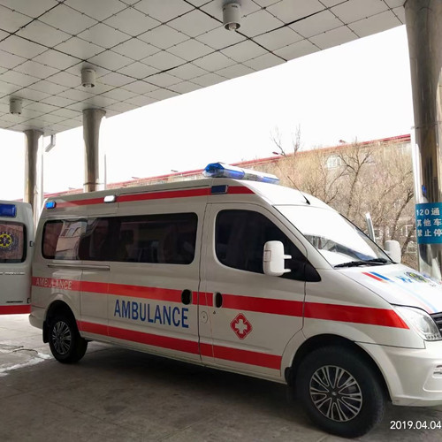 绛县救护车出租服务案例2